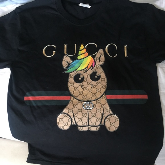 gucci unicorn t shirt